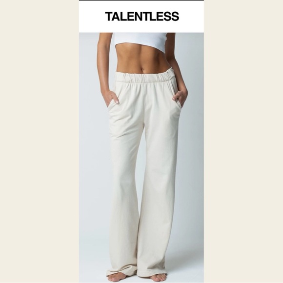 Talentless Cream Women's Pants- cross listed on Mercari! - Picture 3 of 6